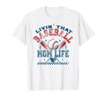 Livin That Baseball Mom Sports Life T-Shirt - Streetwear Style Men Women - T-Shirt, Sweatshirt, Hoodie
