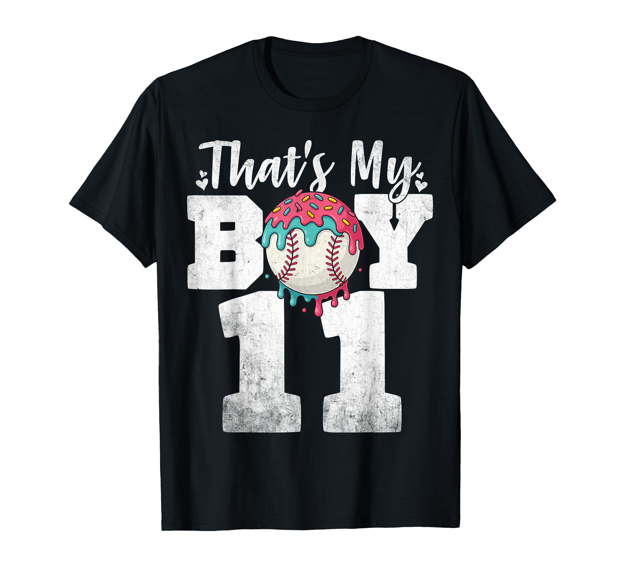 Thats My Baseball 11 Number Mom Dad 11 T-Shirt - Unique Graphic Men Women - T-Shirt, Sweatshirt, Hoodie