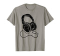 Hip Hop Over Ear Headphones Old T-Shirt - Casual Everyday Wear Unisex - T-Shirt, Sweatshirt, Hoodie