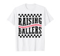 Raising Ballers Funny Mom Baseball T-Shirt - Aesthetic Graphic Men Women - T-Shirt, Sweatshirt, Hoodie