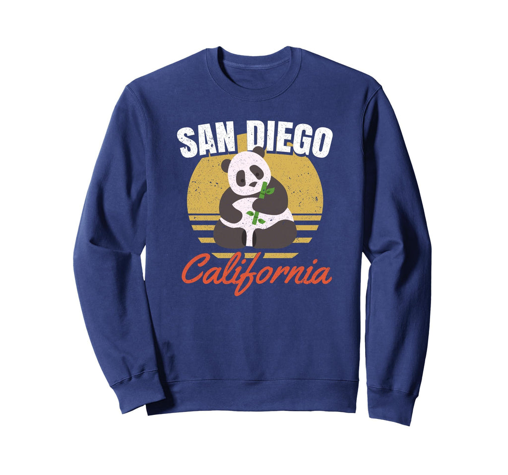 San Diego Panda Zoo California Sweatshirt - Minimalist Print for Adults - T-Shirt, Sweatshirt, Hoodie