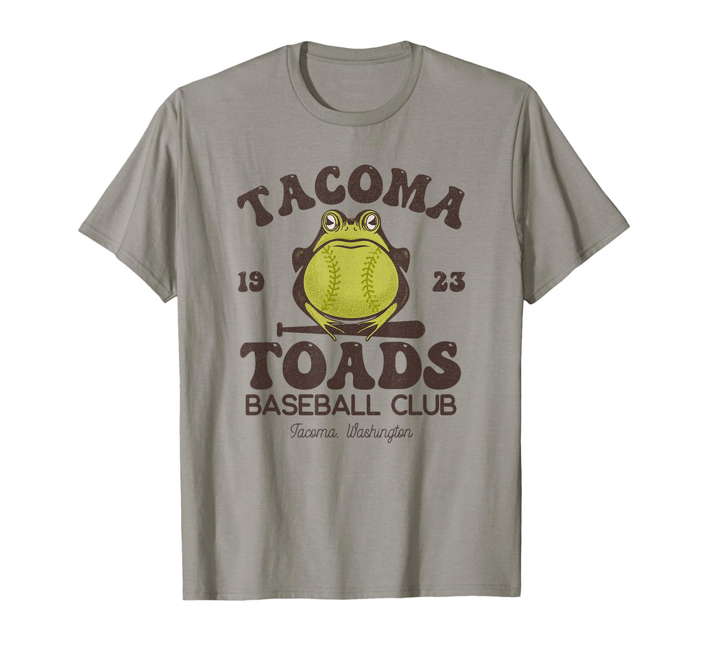 Tacoma Toads Baseball Minor League T-Shirt - Custom Art Print for Adults - T-Shirt, Sweatshirt, Hoodie