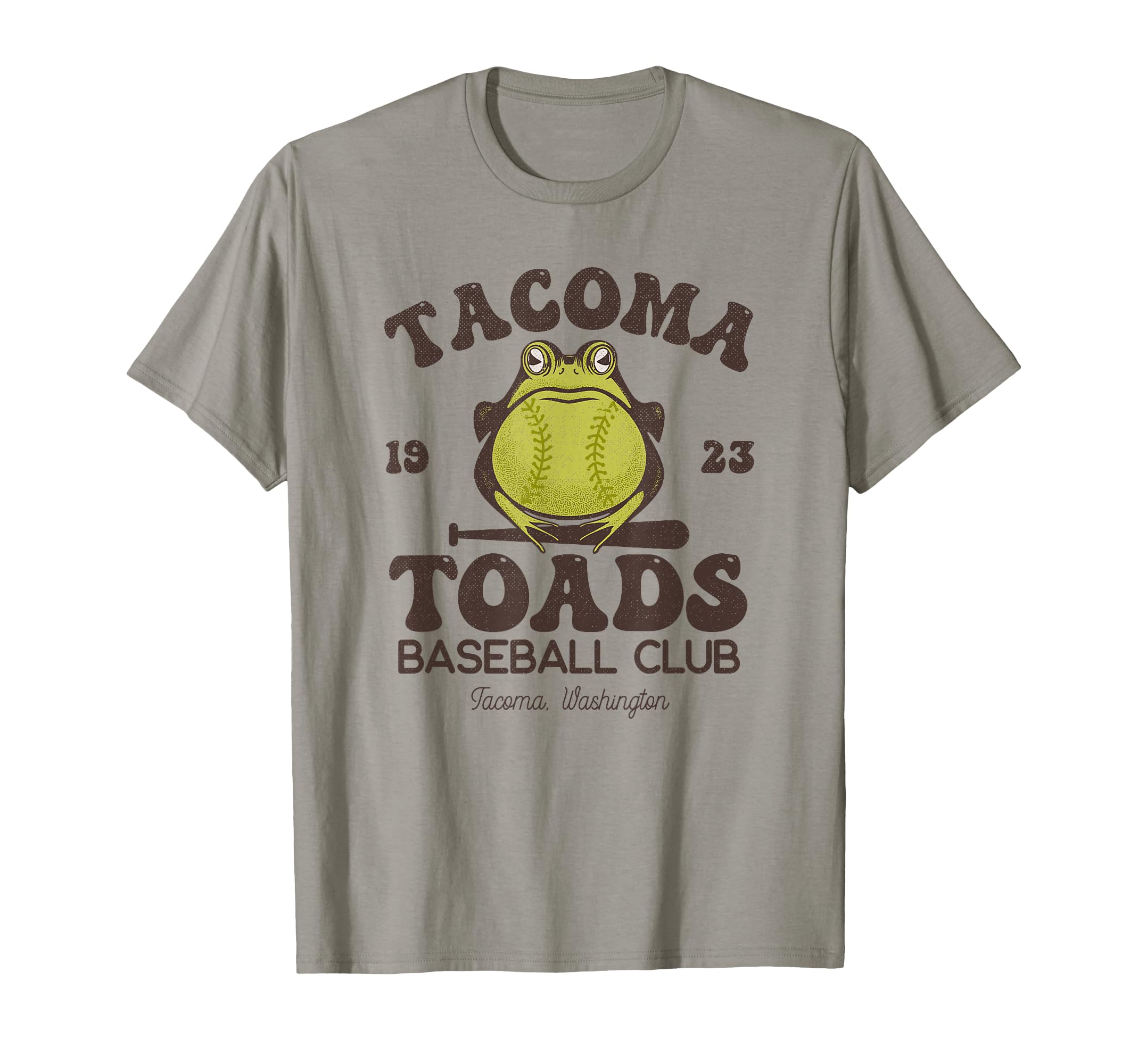 Tacoma Toads Baseball Minor League T-Shirt - Custom Art Print for Adults - T-Shirt, Sweatshirt, Hoodie