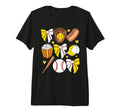 Half Baseball And Softball Mom Mama Life T-Shirt - Unique Graphic Unisex - T-Shirt, Sweatshirt, Hoodie