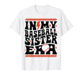 My Baseball Sister Era Groovy Sister T-Shirt - Trendy Graphic for Adults - T-Shirt, Sweatshirt, Hoodie