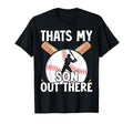 Thats My Son Out There Baseball Mom T-Shirt - Aesthetic Graphic Men Women - T-Shirt, Sweatshirt, Hoodie