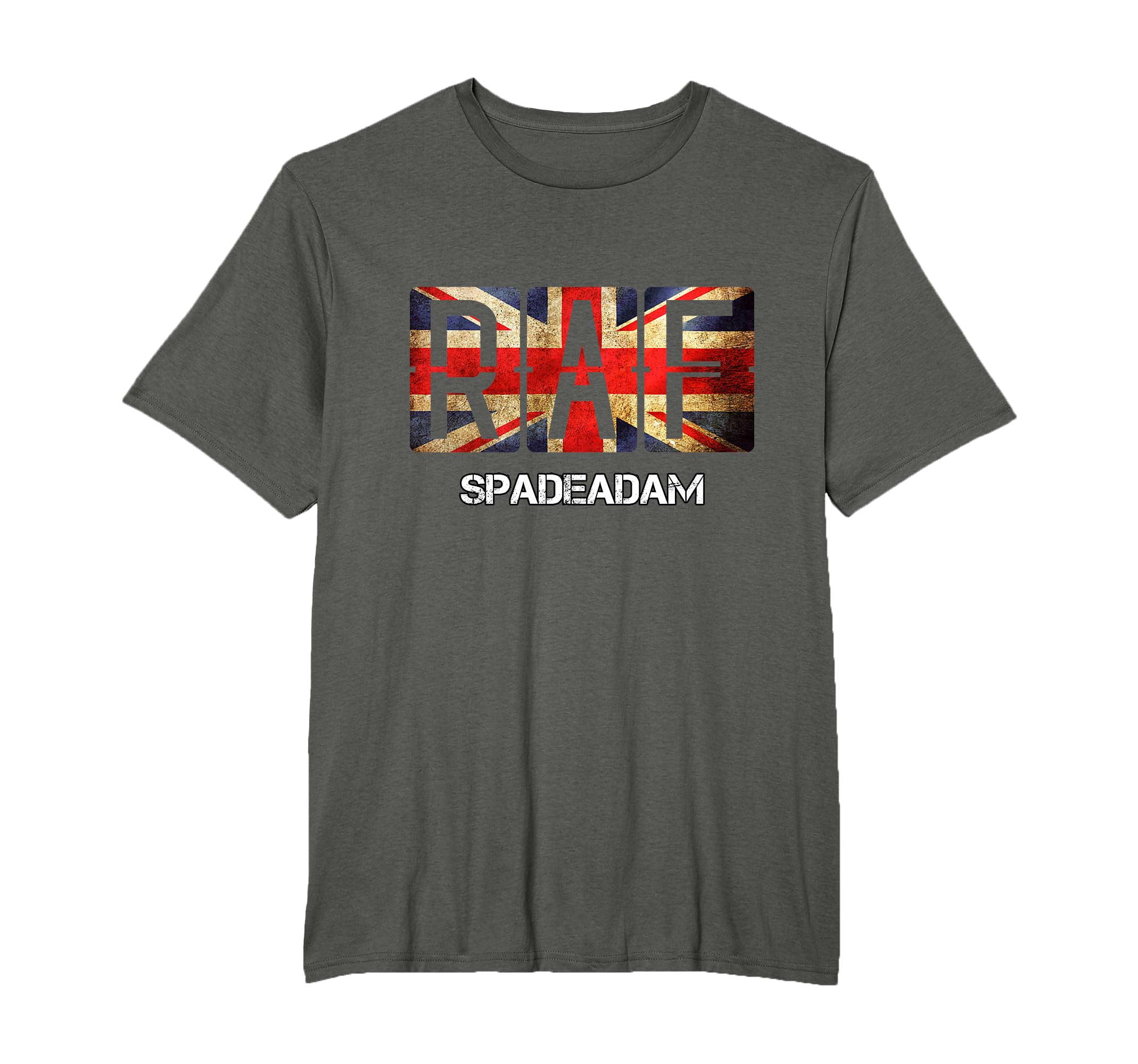 Raf Spadeadam Distressed Jack Flag Air T-Shirt - Custom Art Print Unisex - T-Shirt, Sweatshirt, Hoodie