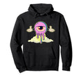 Kowai Eye Vaporwave Anime Manga Pagan Hoodie - Streetwear Style Unisex - T-Shirt, Sweatshirt, Hoodie