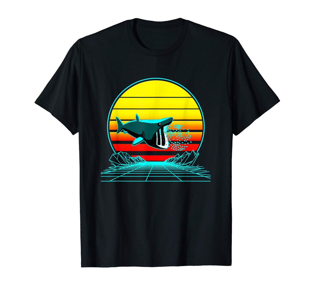 Sunset Basking Shark T-Shirt - Unique Graphic for Adults - T-Shirt, Sweatshirt, Hoodie
