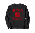 Wisconsin Volleyball Distressed Sweatshirt - Streetwear Style Unisex - T-Shirt, Sweatshirt, Hoodie