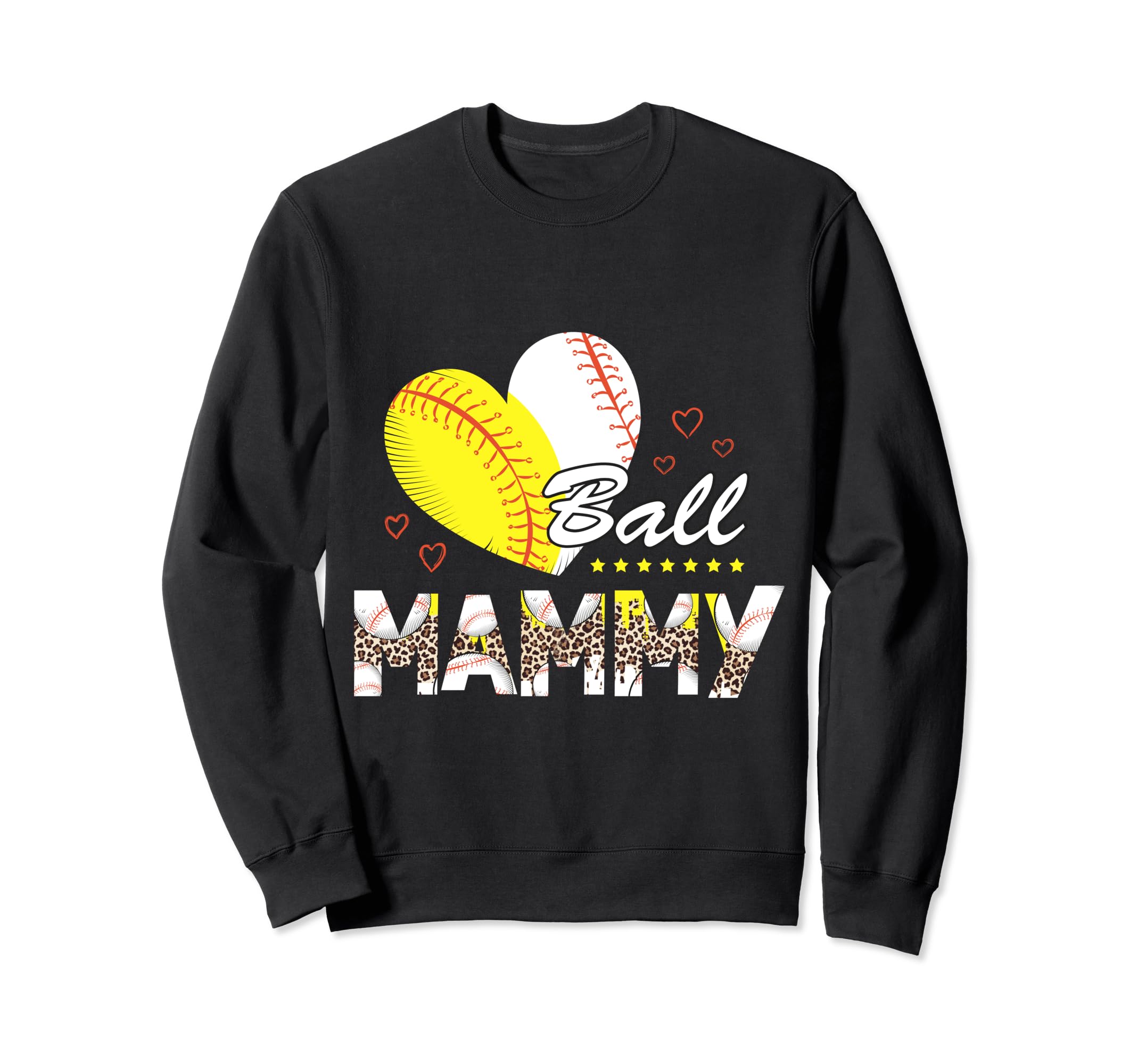 Mammy Both Baseball Softball Sweatshirt - Casual Everyday Wear for Adults - T-Shirt, Sweatshirt, Hoodie