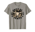 Cant Be Tamed Western Skull T-Shirt - Custom Art Print Men Women - T-Shirt, Sweatshirt, Hoodie
