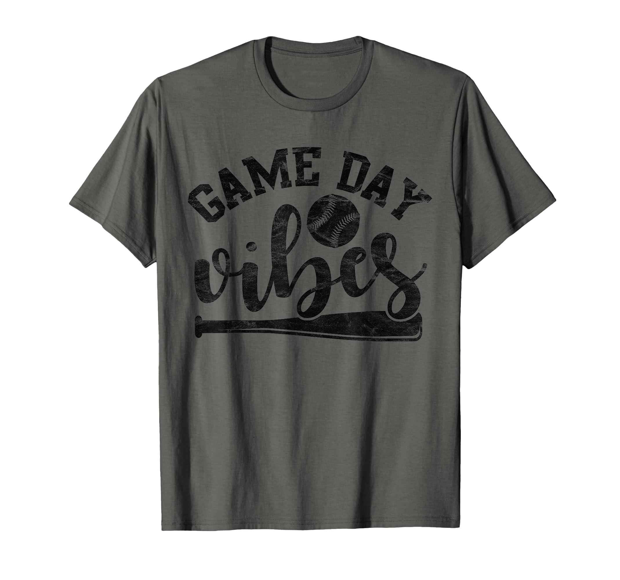 Game Day Vibes Sports Games Baseball T-Shirt - Custom Art Print Unisex - T-Shirt, Sweatshirt, Hoodie