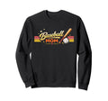 Mothers Day Baseball Mom Sweatshirt - Custom Art Print Unisex - T-Shirt, Sweatshirt, Hoodie