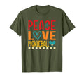 Peace Love Pickleball T-Shirt - Unique Graphic Unisex - T-Shirt, Sweatshirt, Hoodie