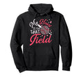 My Heart Is That Field Baseball Mom Hoodie - Unique Graphic for Adults - T-Shirt, Sweatshirt, Hoodie