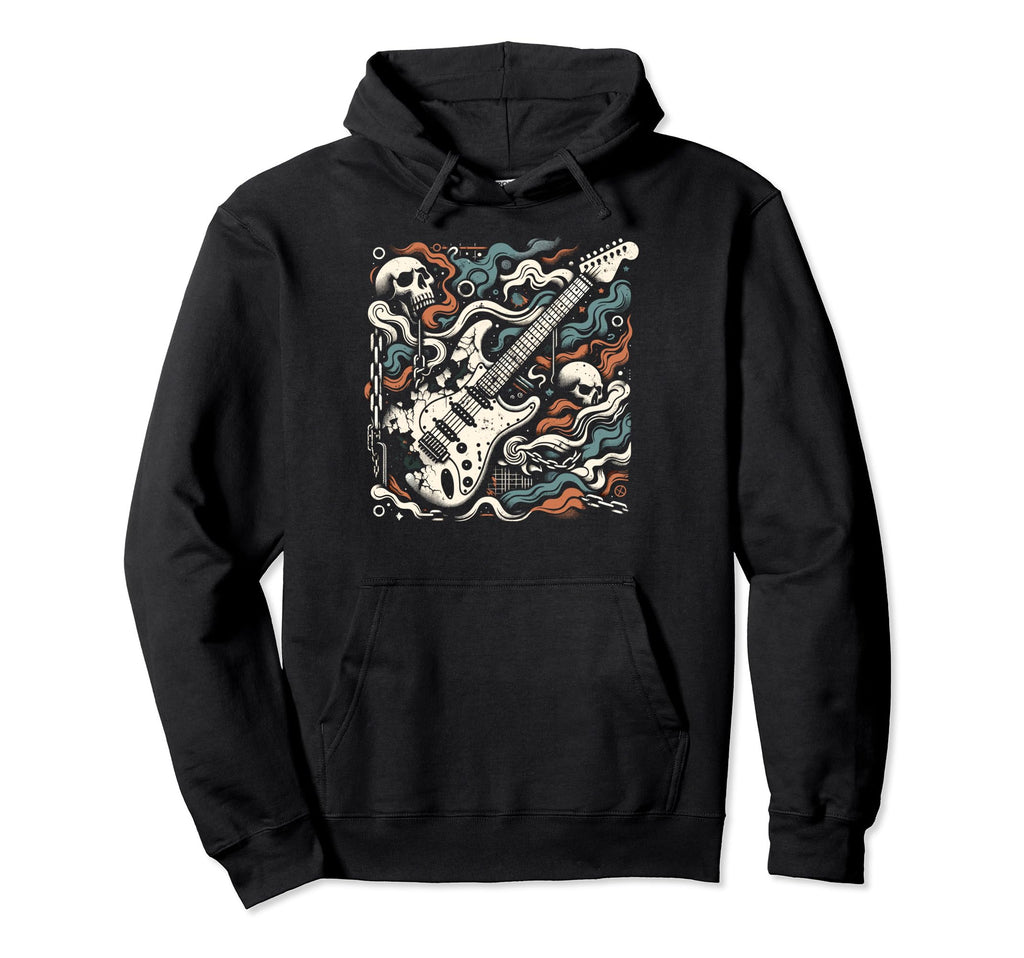 Raw Rhythms 90S Grunge Revival Hoodie - Aesthetic Graphic for Adults - T-Shirt, Sweatshirt, Hoodie