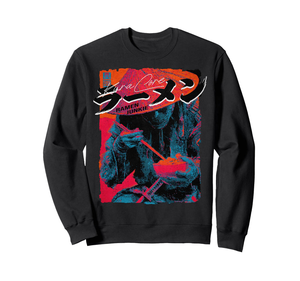Ramen Japanese Streetwear Sweatshirt - Fun Novelty Design for Adults - T-Shirt, Sweatshirt, Hoodie
