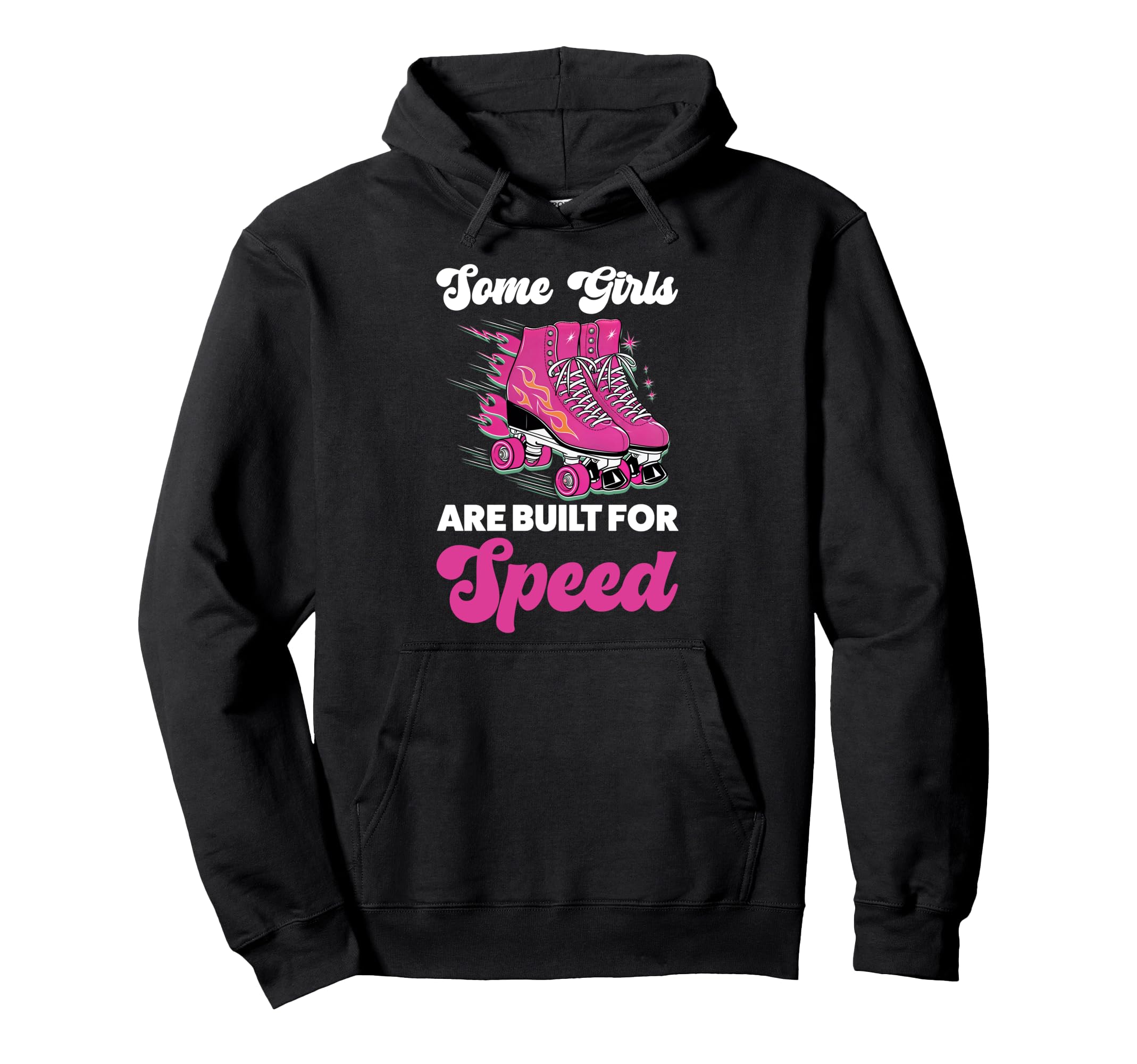 Roller Skating Skate 1970S Some Are Hoodie - Unique Graphic Unisex - T-Shirt, Sweatshirt, Hoodie