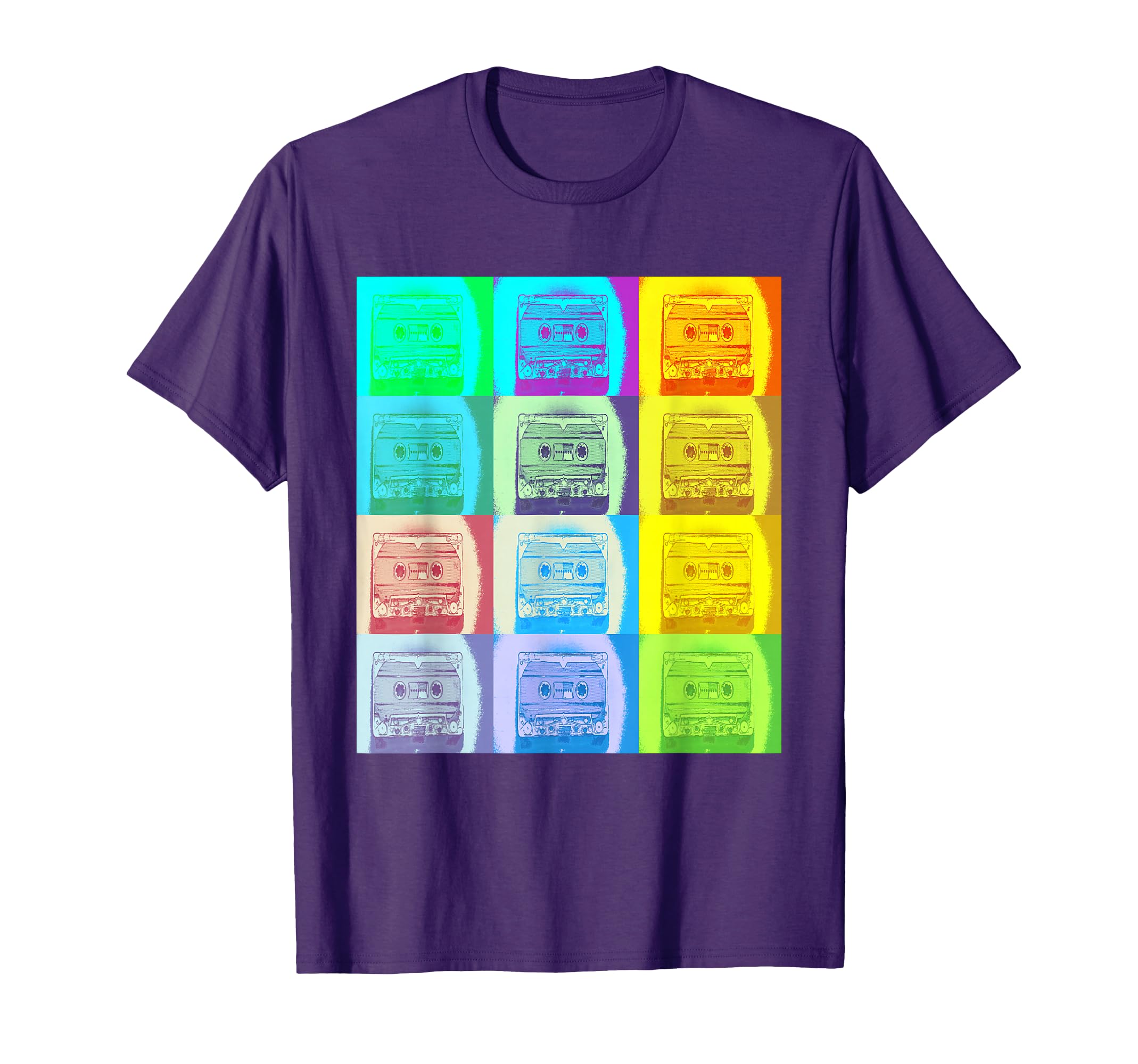 Pop Art Cassette Tape Music Inspired T-Shirt - Fun Novelty Design Men Women - T-Shirt, Sweatshirt, Hoodie