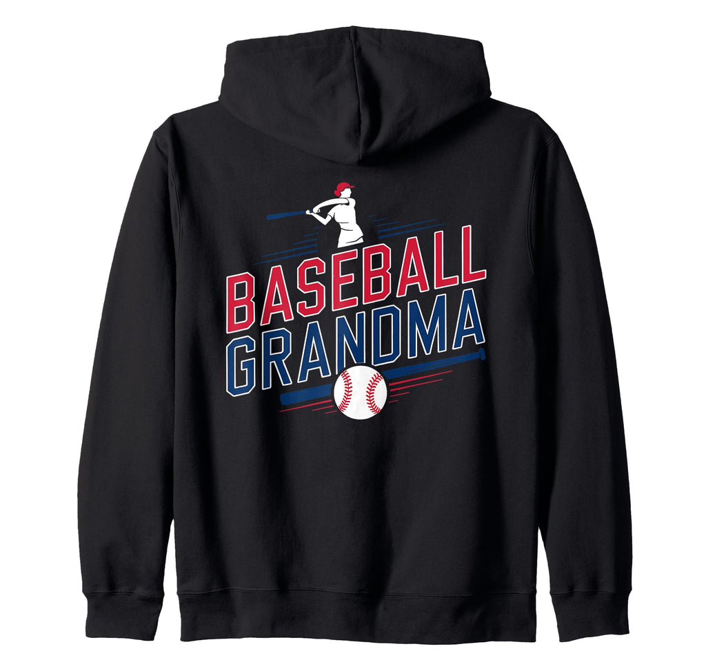 Proud Baseball Grandma Gifts Hoodie - Casual Everyday Wear for Adults - T-Shirt, Sweatshirt, Hoodie