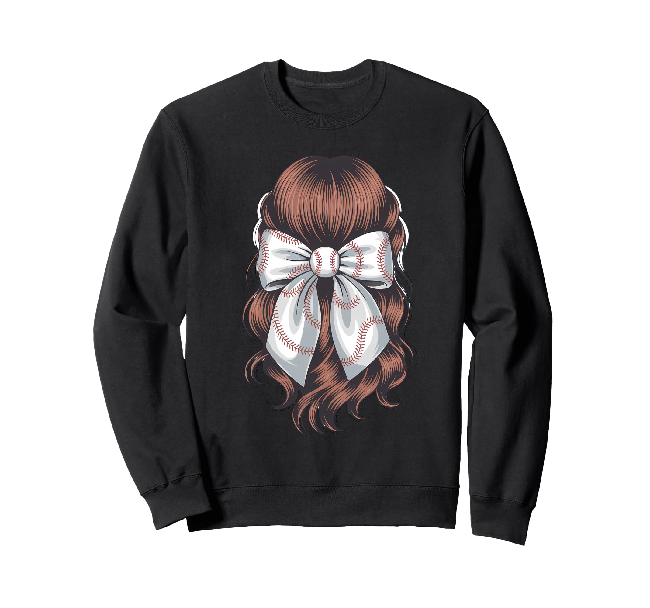 Baseball Coquette Bow Baseball Mom Sweatshirt - Trendy Graphic Unisex - T-Shirt, Sweatshirt, Hoodie