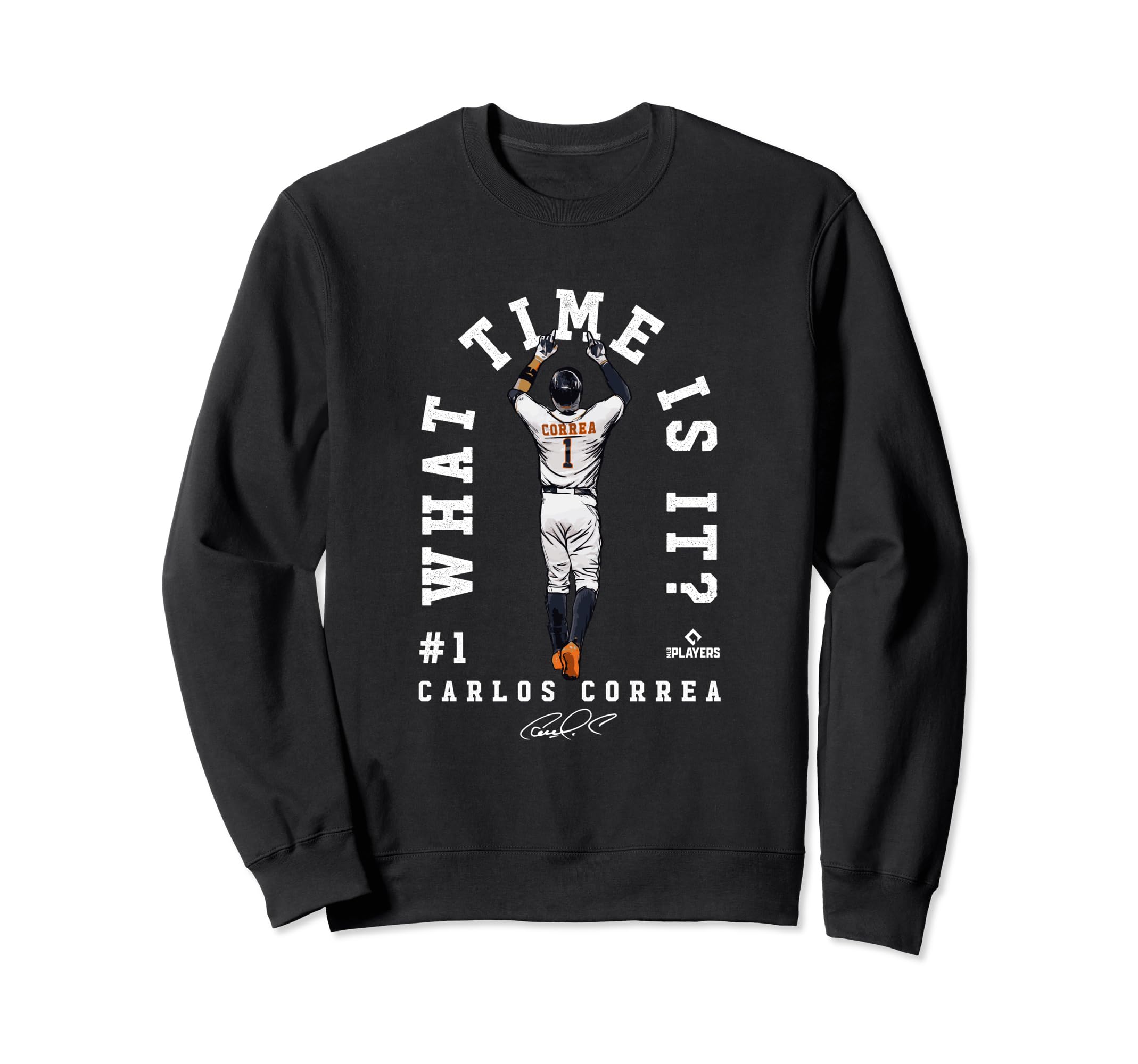 What Time Is It Carlos Correa Sweatshirt - Streetwear Style for Adults - T-Shirt, Sweatshirt, Hoodie