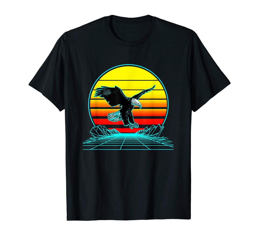 Sunset Bald Eagle T-Shirt - Unique Graphic for Adults - T-Shirt, Sweatshirt, Hoodie