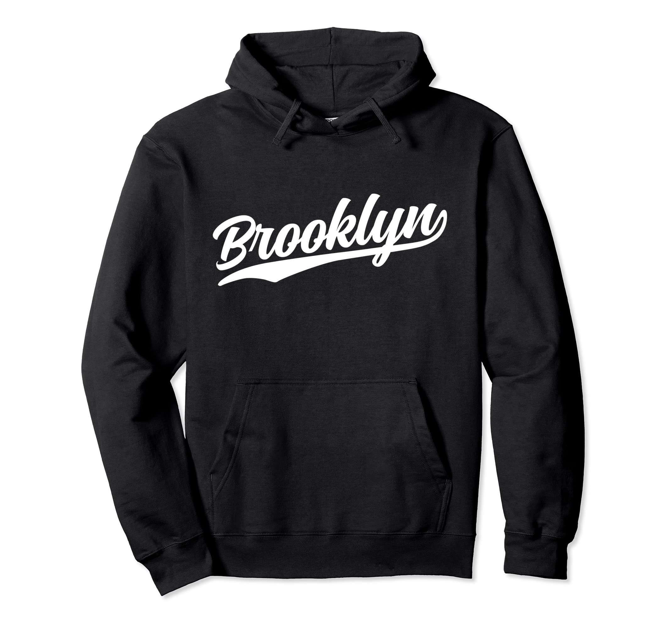 Brooklyn New York Ny 1970S Swoosh Hoodie - Unique Graphic Men Women - T-Shirt, Sweatshirt, Hoodie