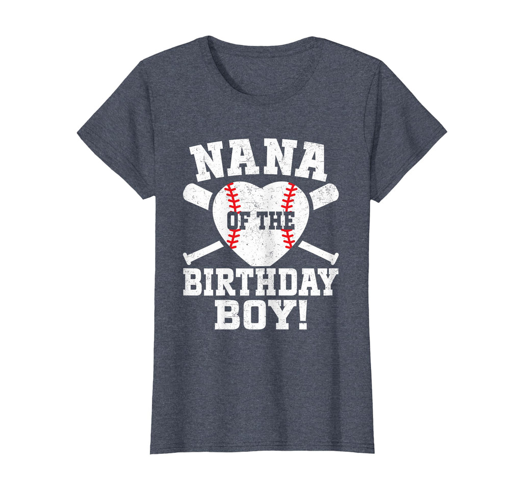 Nana Birthday Baseball Birthday T-Shirt - Trendy Graphic for Adults - T-Shirt, Sweatshirt, Hoodie
