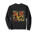 Old School Hip Hop Rapper Tees Sweatshirt - Aesthetic Graphic for Adults - T-Shirt, Sweatshirt, Hoodie