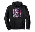 Anime Goth Grunge Demon Waifu Horror Hoodie - Unique Graphic for Adults - T-Shirt, Sweatshirt, Hoodie