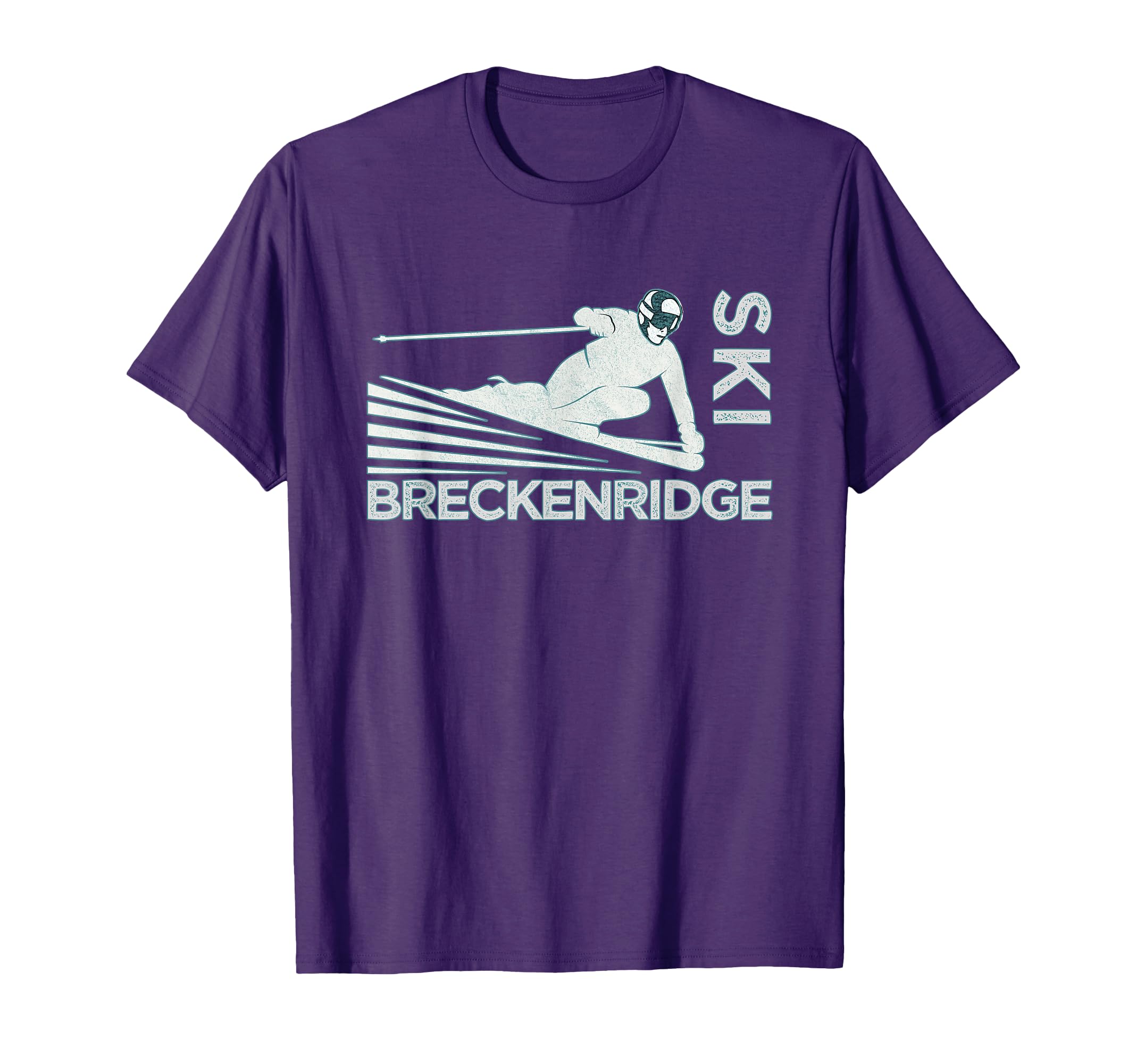 Ski Breckenridge Colorado Snow Ski T-Shirt - Streetwear Style for Adults - T-Shirt, Sweatshirt, Hoodie