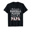 Baseball Papa My Favorite Baseball T-Shirt - Aesthetic Graphic Unisex - T-Shirt, Sweatshirt, Hoodie