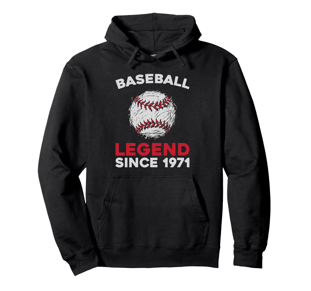 Born 1971 Baseball Team Player Sport Hoodie - Unique Graphic for Adults - T-Shirt, Sweatshirt, Hoodie