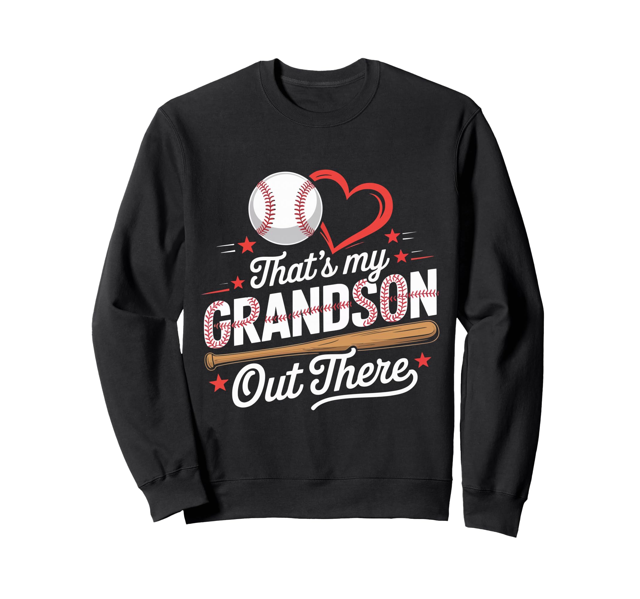 Thats My Grandson Out There Sweatshirt - Minimalist Print for Adults - T-Shirt, Sweatshirt, Hoodie