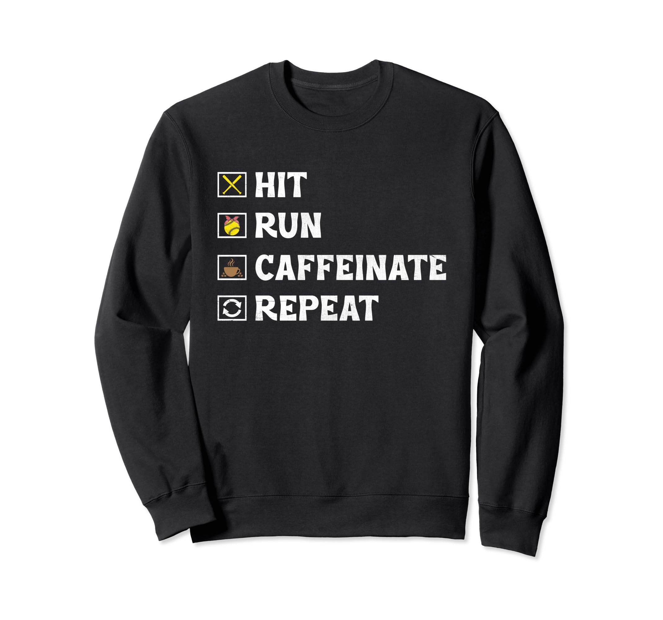 Softball Baseball Mom Player Sweatshirt - Fun Novelty Design for Adults - T-Shirt, Sweatshirt, Hoodie