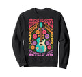60S Flower Power Groovy Frisco 2 Sweatshirt - Novelty Apparel for Adults - T-Shirt, Sweatshirt, Hoodie