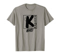 Funny Baseball Scorecard K Bye T-Shirt - Aesthetic Graphic for Adults - T-Shirt, Sweatshirt, Hoodie