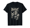 Rock Band Bigfoot Funny Sasquatch Heavy T-Shirt - Graphic Print Men Women - T-Shirt, Sweatshirt, Hoodie