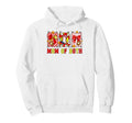 Groovy Mom Both Baseball Softball Mom Hoodie - Casual Everyday Wear Unisex - T-Shirt, Sweatshirt, Hoodie
