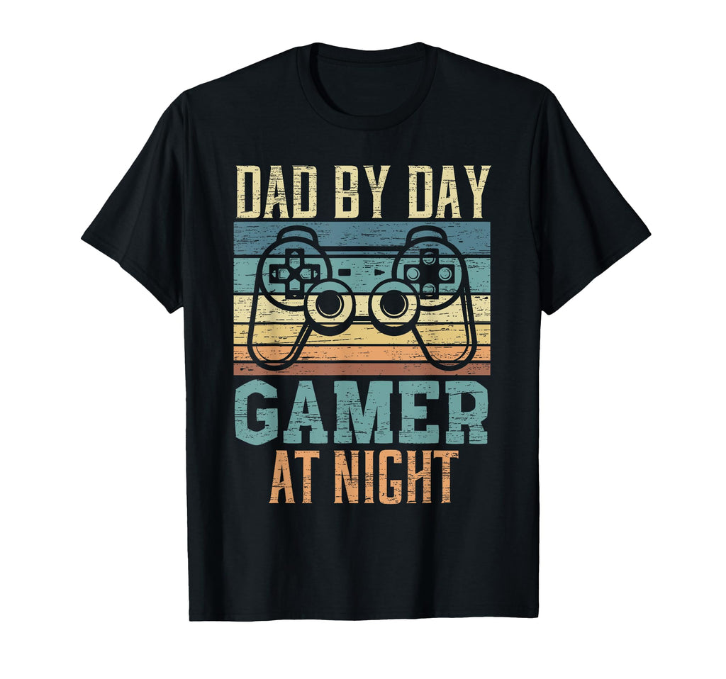 Dad Day Gamer Night Video Game T-Shirt - Minimalist Print for Adults - T-Shirt, Sweatshirt, Hoodie