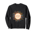 Sun 70S Rainbow Art Boho Boho Sweatshirt - Casual Everyday Wear Men Women - T-Shirt, Sweatshirt, Hoodie