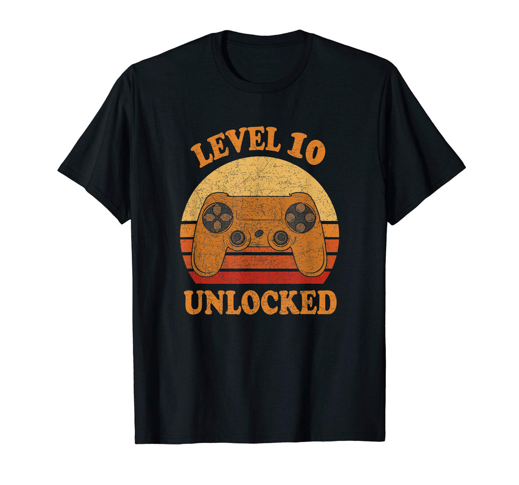 Level 10 Unlocked Video Game Remote T-Shirt - Streetwear Style Men Women - T-Shirt, Sweatshirt, Hoodie