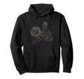 Groovy Hippie 60S 70S Female Body Hoodie - Aesthetic Graphic for Adults - T-Shirt, Sweatshirt, Hoodie
