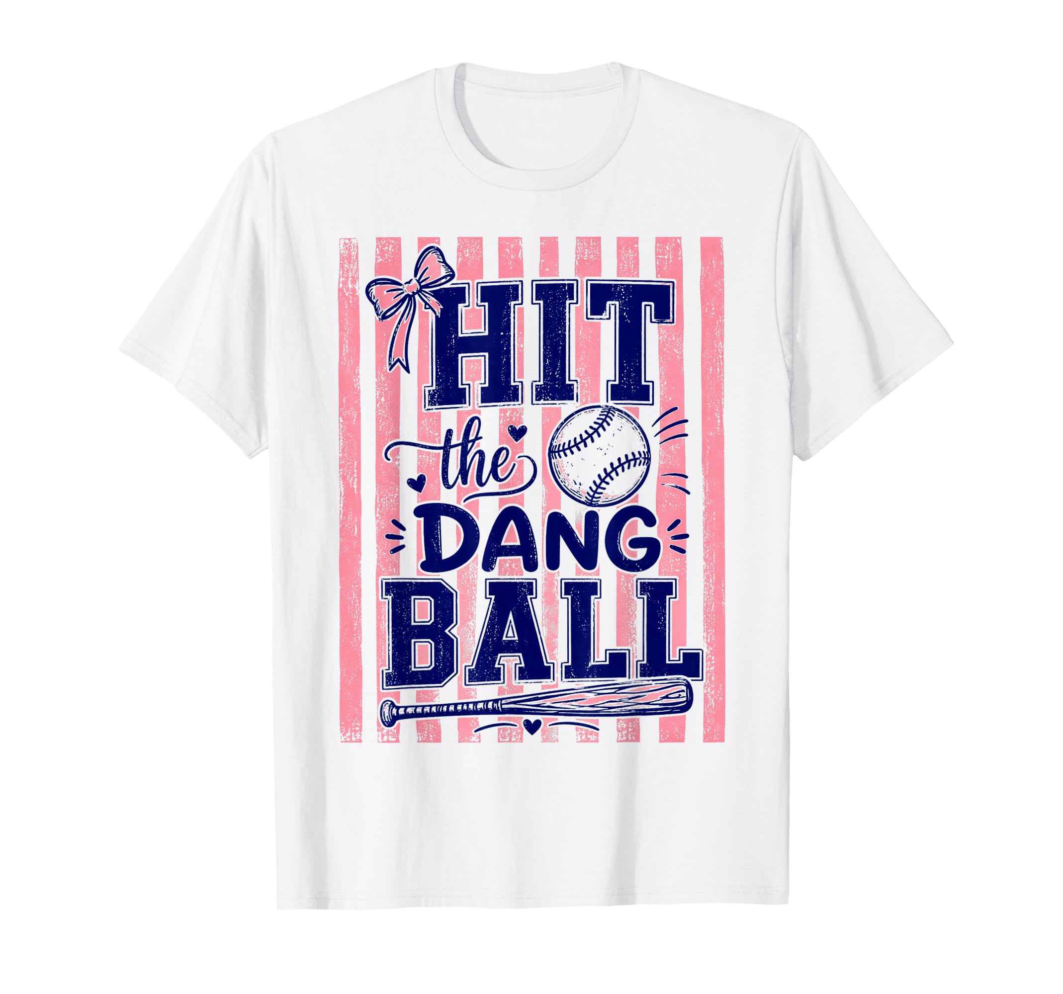 Baseball Season Game Day Hit Dang Ball T-Shirt - Graphic Print for Adults - T-Shirt, Sweatshirt, Hoodie