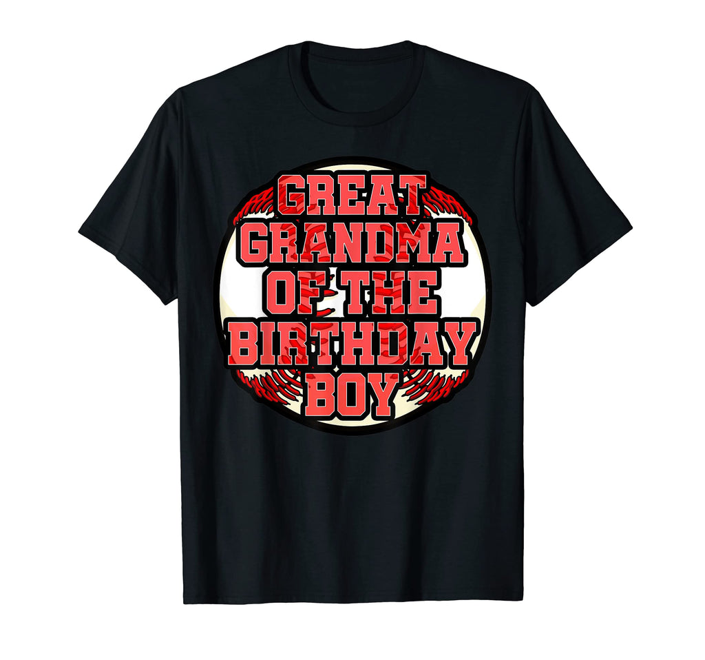 Great Grandma Birthday Baseball Bday T-Shirt - Minimalist Print Unisex - T-Shirt, Sweatshirt, Hoodie