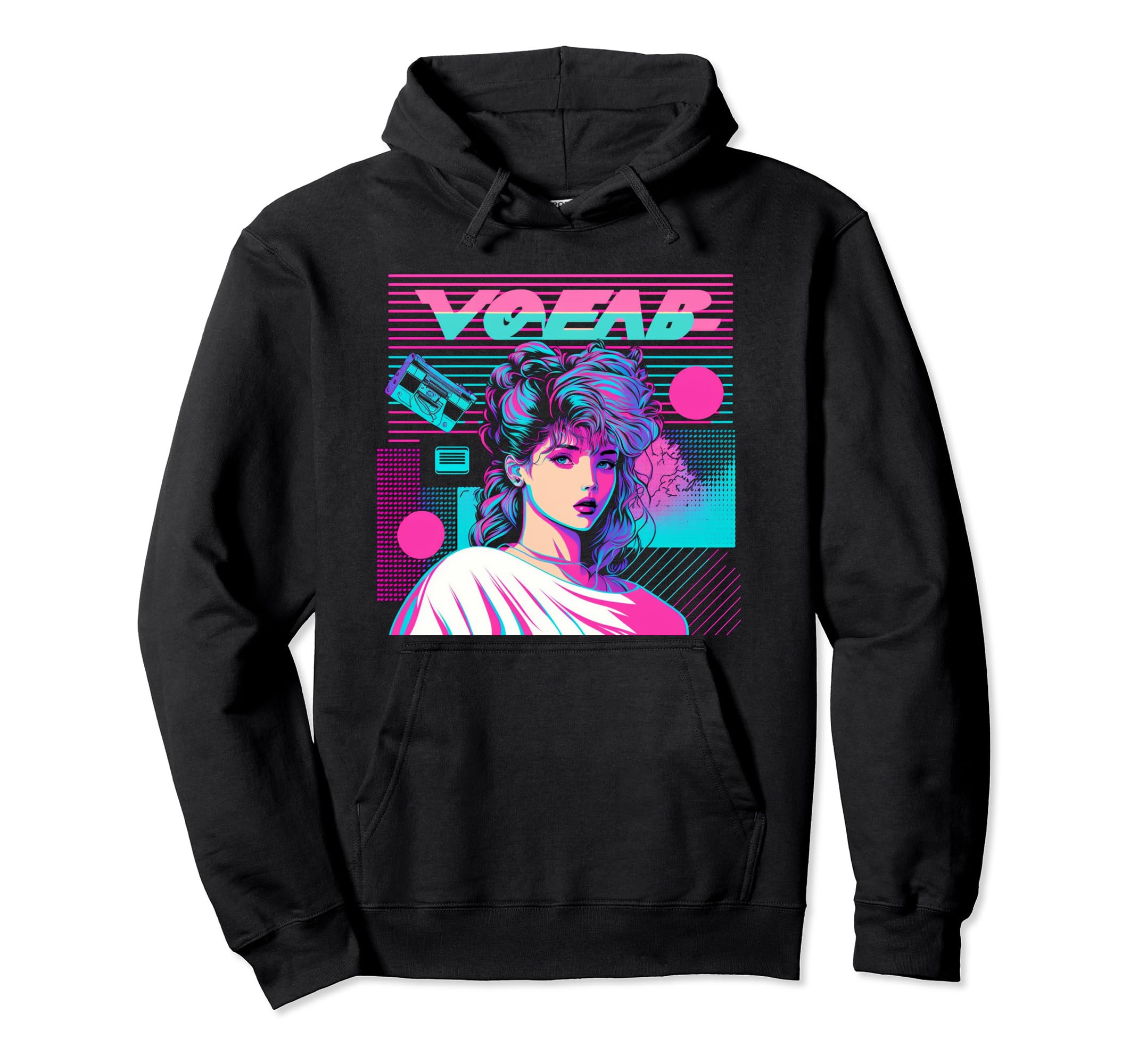 Vaporwave Aesthetic 90S Egirl Hoodie - Casual Everyday Wear Men Women - T-Shirt, Sweatshirt, Hoodie