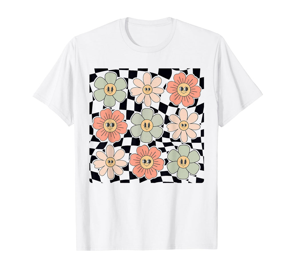 Colorful Checkered Pattern Checkerboard T-Shirt - Minimalist Print Unisex - T-Shirt, Sweatshirt, Hoodie