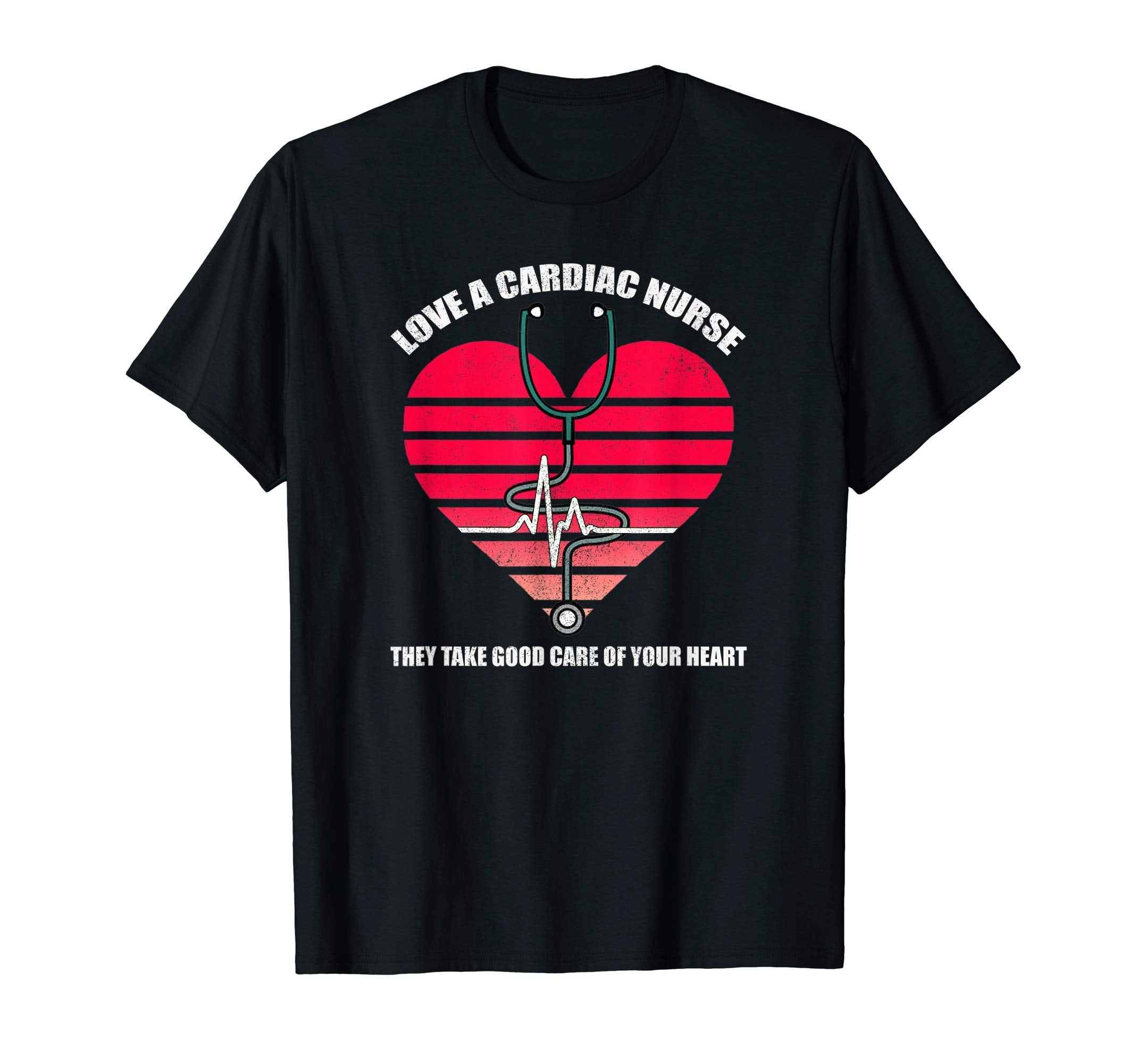 Love Cardiac Nurse Coronary Care Icu T-Shirt - Aesthetic Graphic Men Women - T-Shirt, Sweatshirt, Hoodie